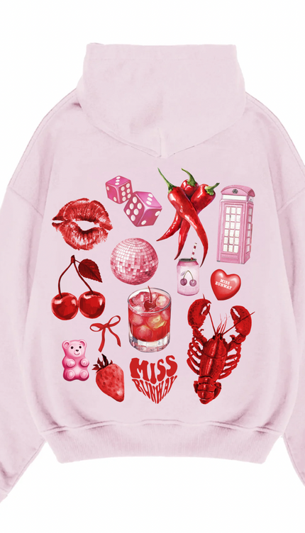 Disco Lobster Printed Hoodie – image 7