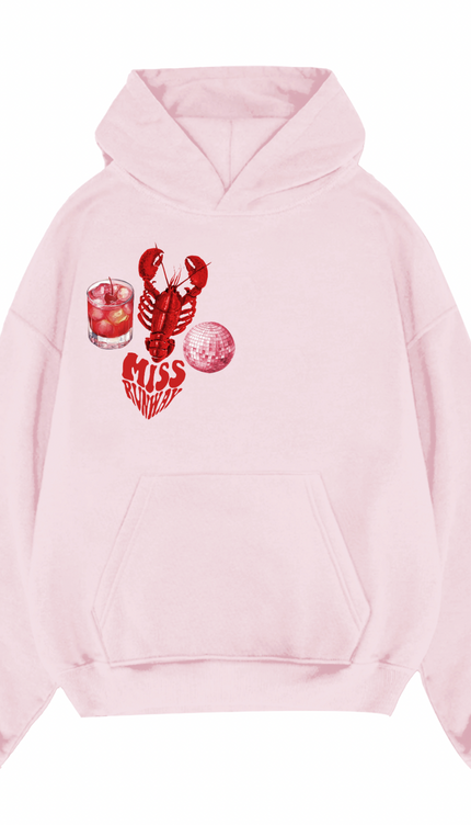 Disco Lobster Printed Hoodie – image 8