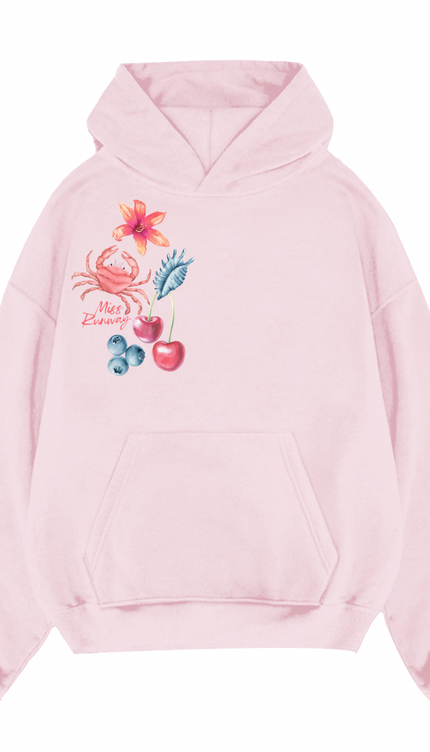 Peachy Summer Printed Hoodie – image 8