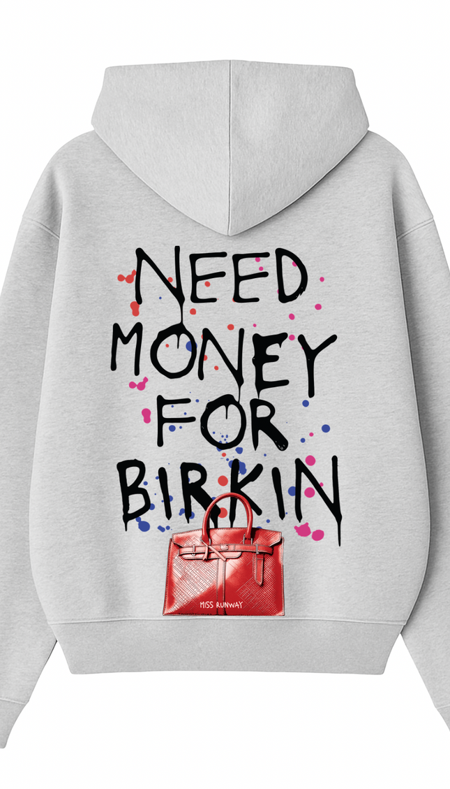 Need Money For Bags Red Hoodie – additional view