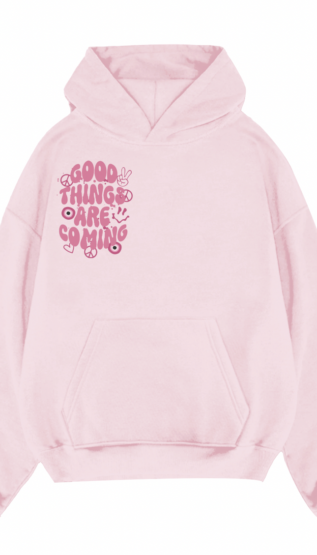 Good Things Are Coming Printed Hoodie – image 8