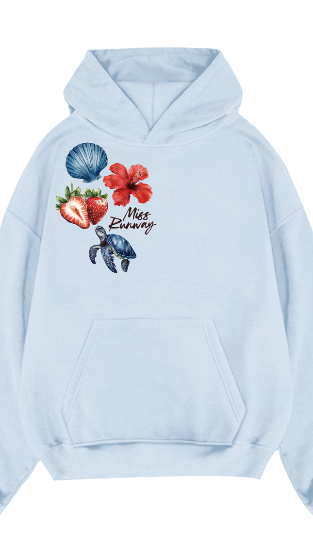 Strawberry Sunshine Printed Hoodie – image 8