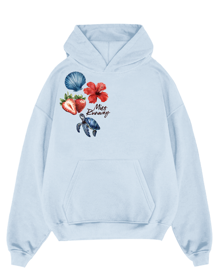 Strawberry Sunshine Printed Hoodie