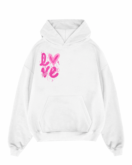 Love Printed Hoodie