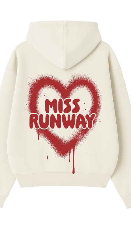Miss Runway Heart Hoodie – additional view