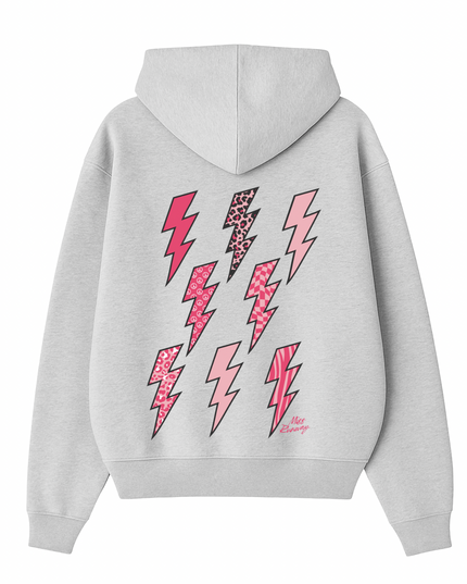 Lightning Bolt Printed Hoodie