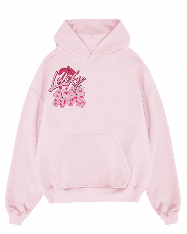 Lucky Printed Hoodie Kids