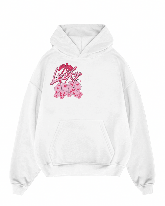 Lucky Printed Hoodie Kids