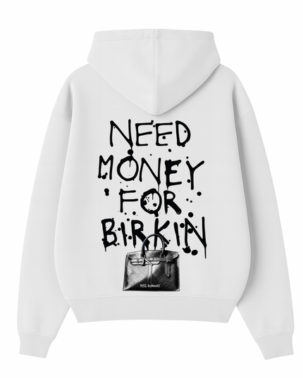 Need Money For Bags Black Hoodie Adults
