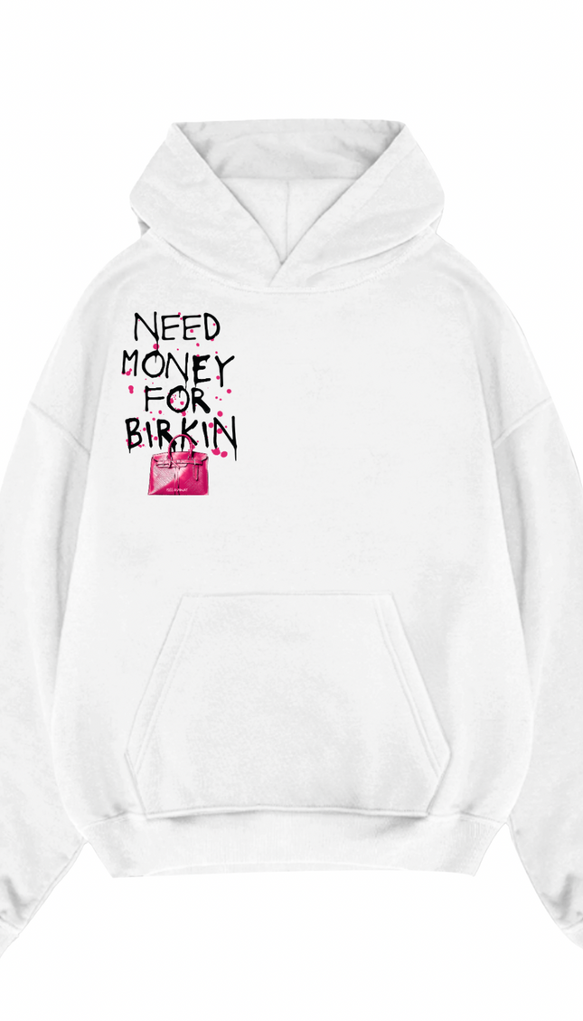 Need Money For Bags Pink Hoodie – image 6