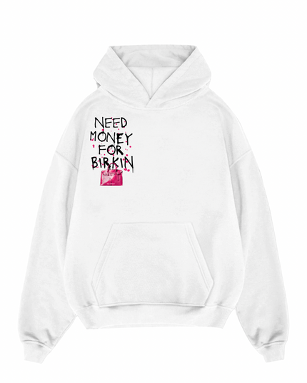 Need Money For Bags Pink Hoodie Kids