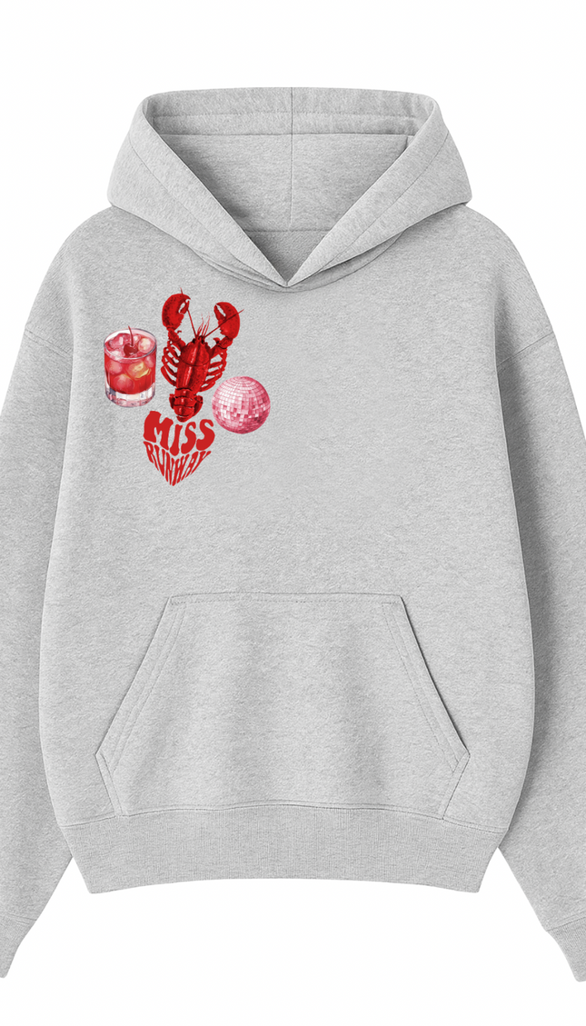 Disco Lobster Printed Hoodie – image 4