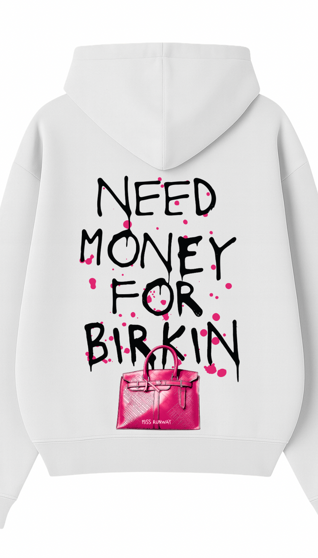 Need Money For Bags Pink Hoodie – image 5