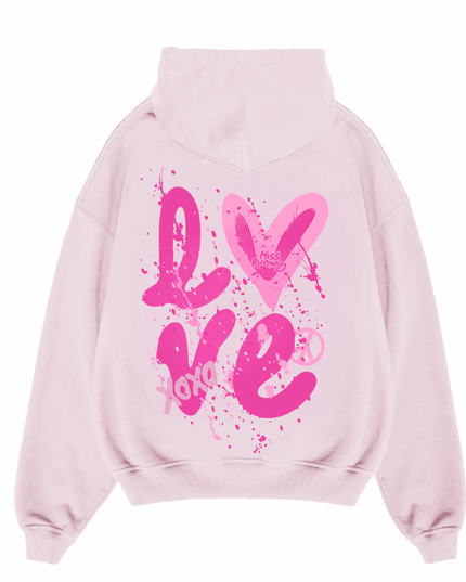 Love Printed Hoodie