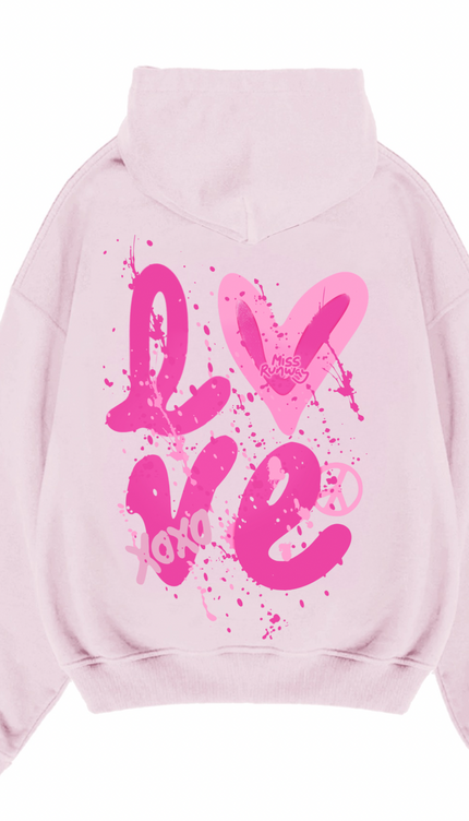 Love Printed Hoodie – image 7