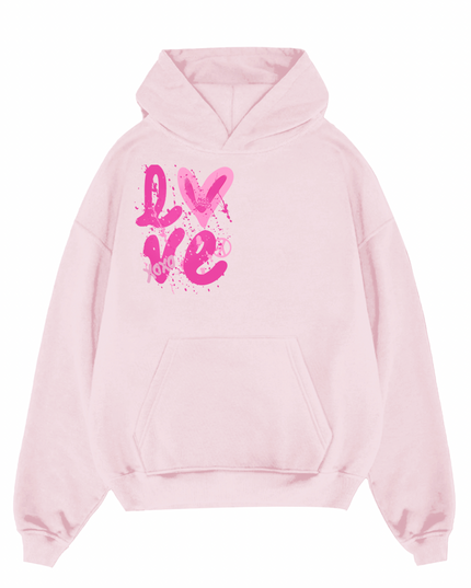 Love Printed Hoodie