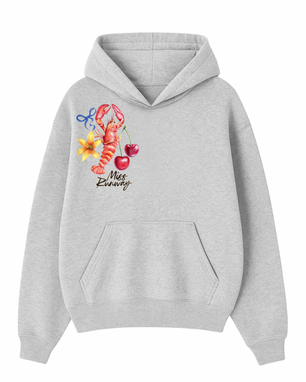 Summer Splash Printed Hoodie