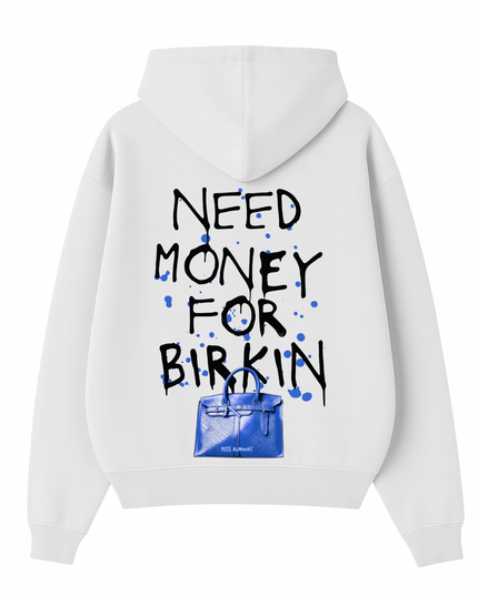 Need Money For Bags Royal Blue Hoodie Kids