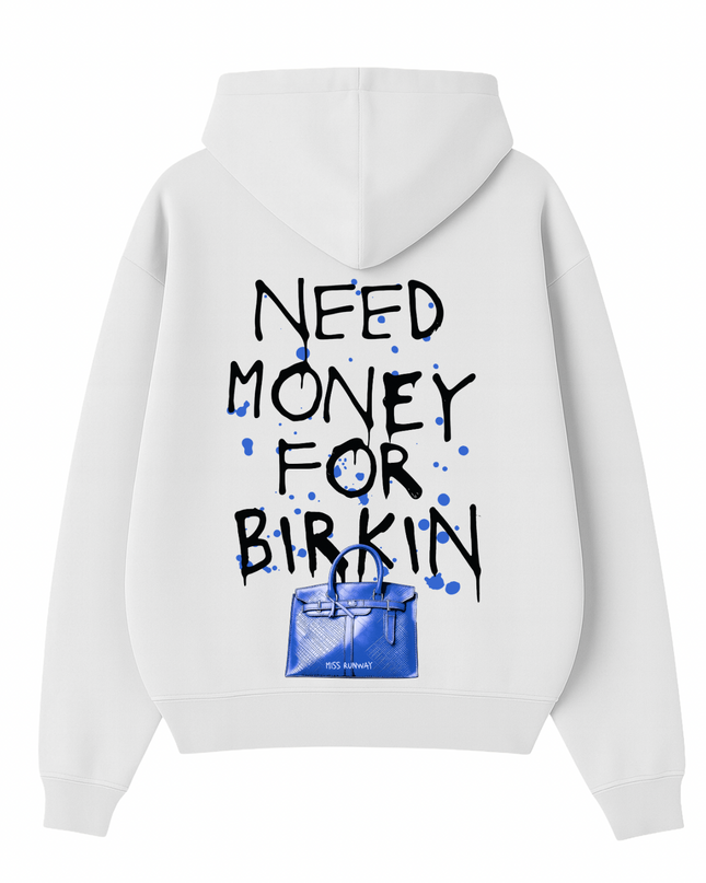 Need Money For Bags Royal Blue Hoodie Kids