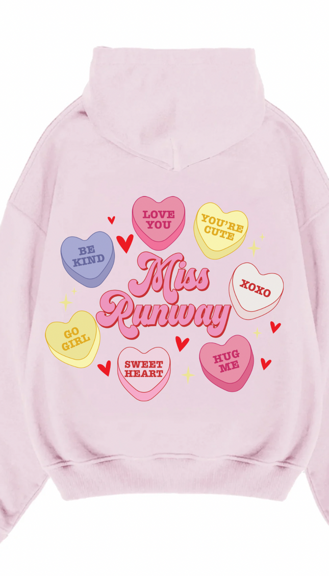 Miss Runway Love Heart Hoodie – image 5