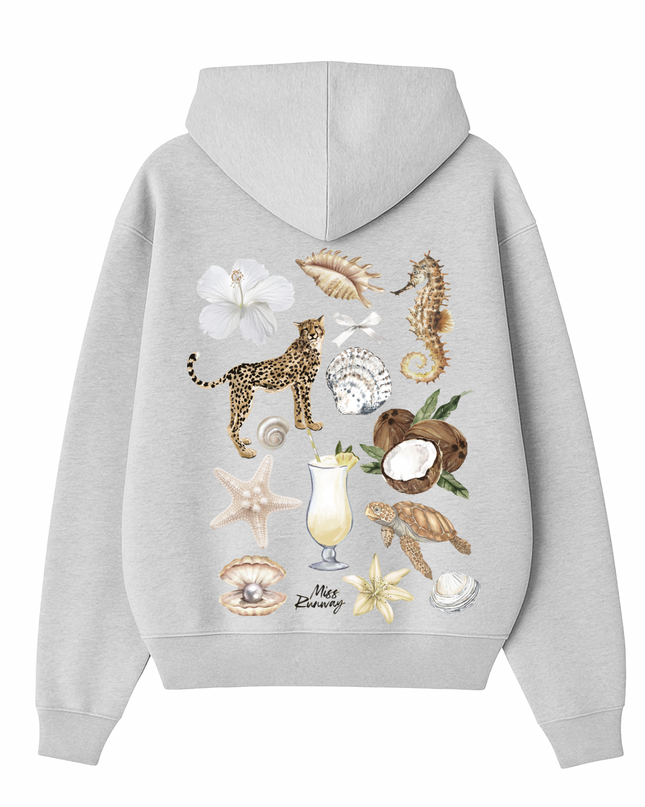 Seahorse Dreams Printed Hoodie Kids