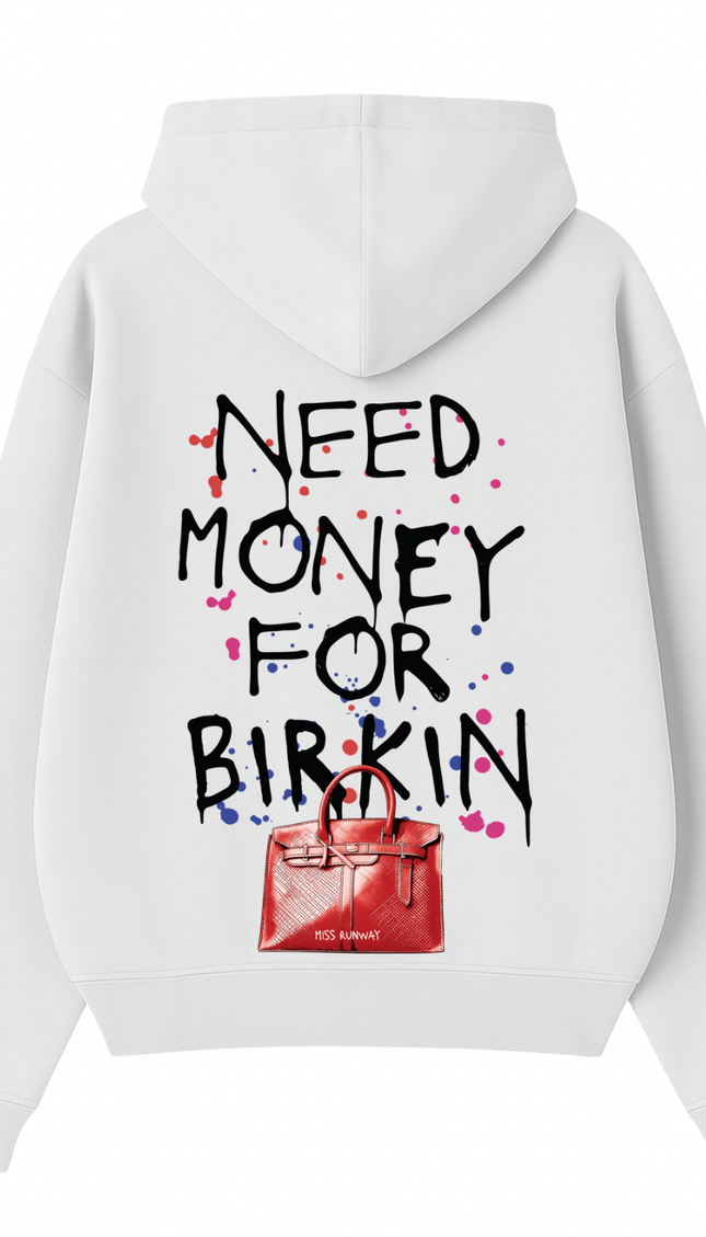 Need Money For Bags Multicoloured Hoodie – additional view