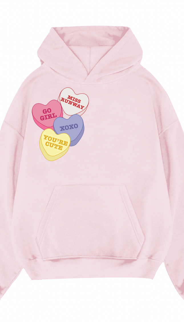 Miss Runway Love Heart Hoodie – image 6