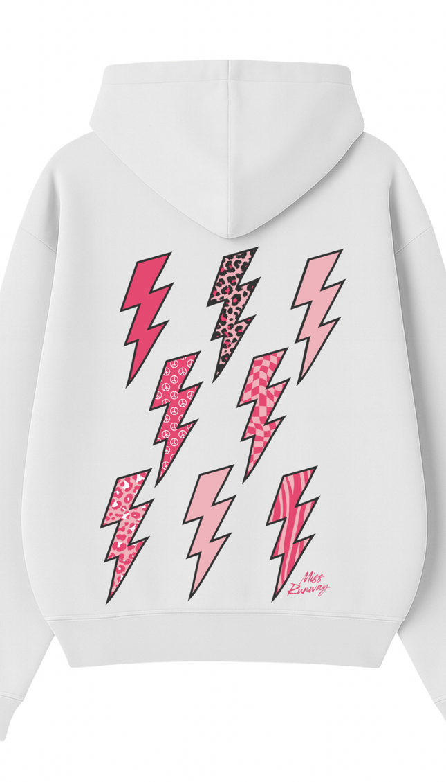 Lightning Bolt Printed Hoodie – image 5