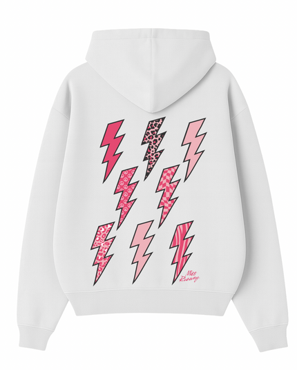 Lightning Bolt Printed Hoodie