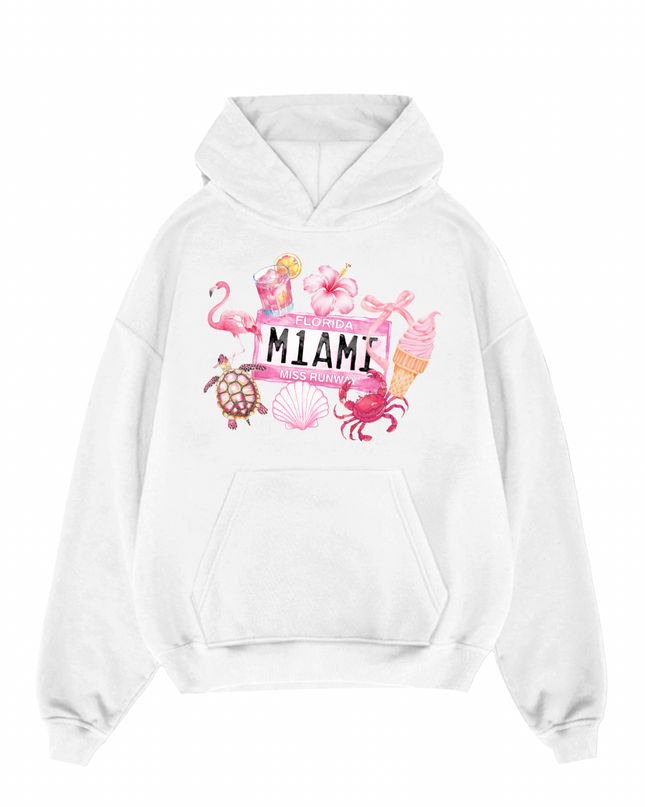 MIAMI Florida Printed Hoodie Kids