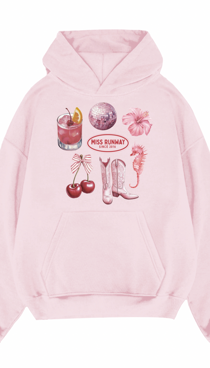 Summer Disco Printed Hoodie – image 4