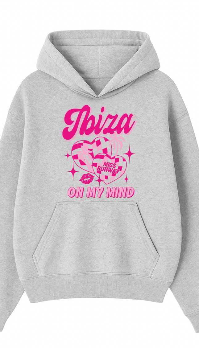 Ibiza On My Mind Printed Hoodie by Miss Runway – image 2