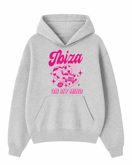 Ibiza On My Mind Printed Hoodie