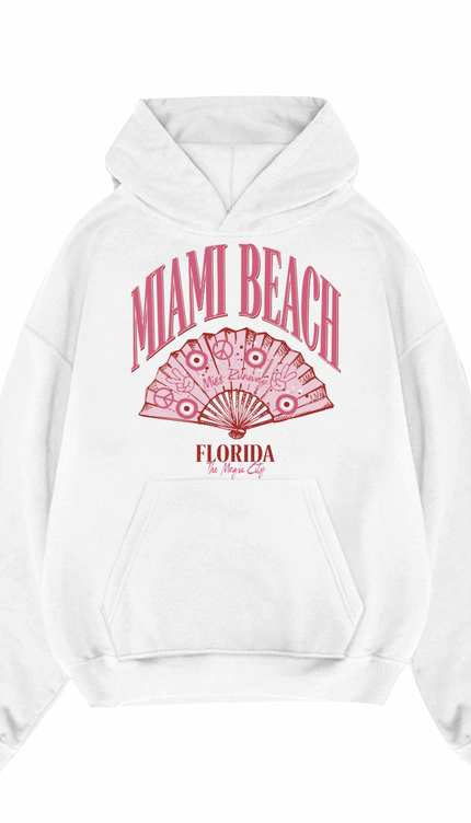 MIAMI Beach Printed Hoodie by Miss Runway – image 2