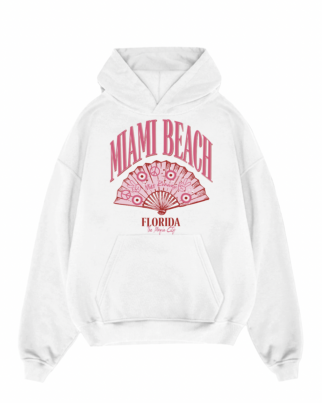 MIAMI Beach Printed Hoodie Kids