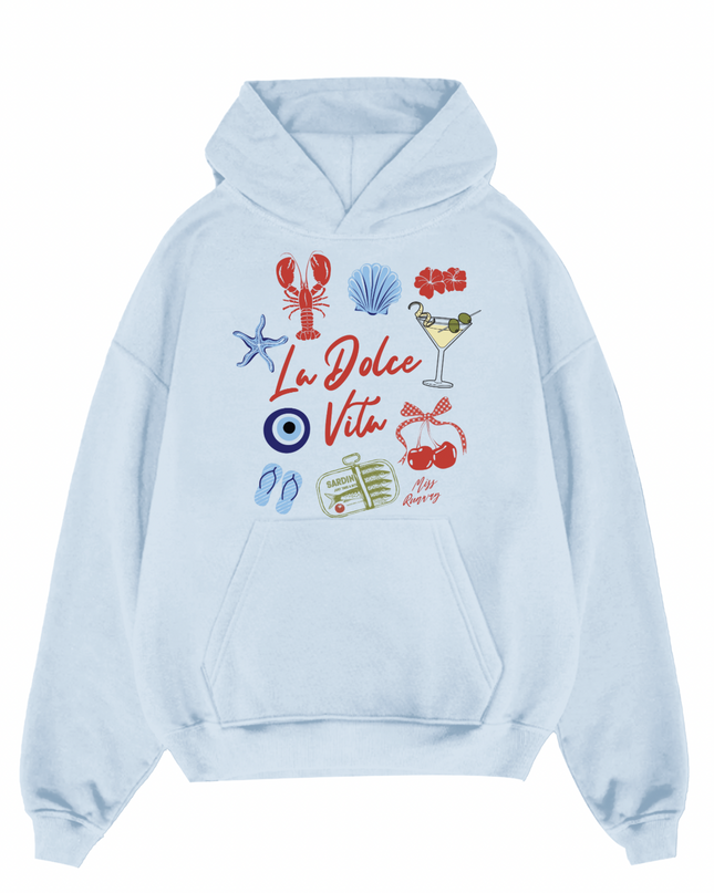 La Dolce Vita Printed Hoodie Kids