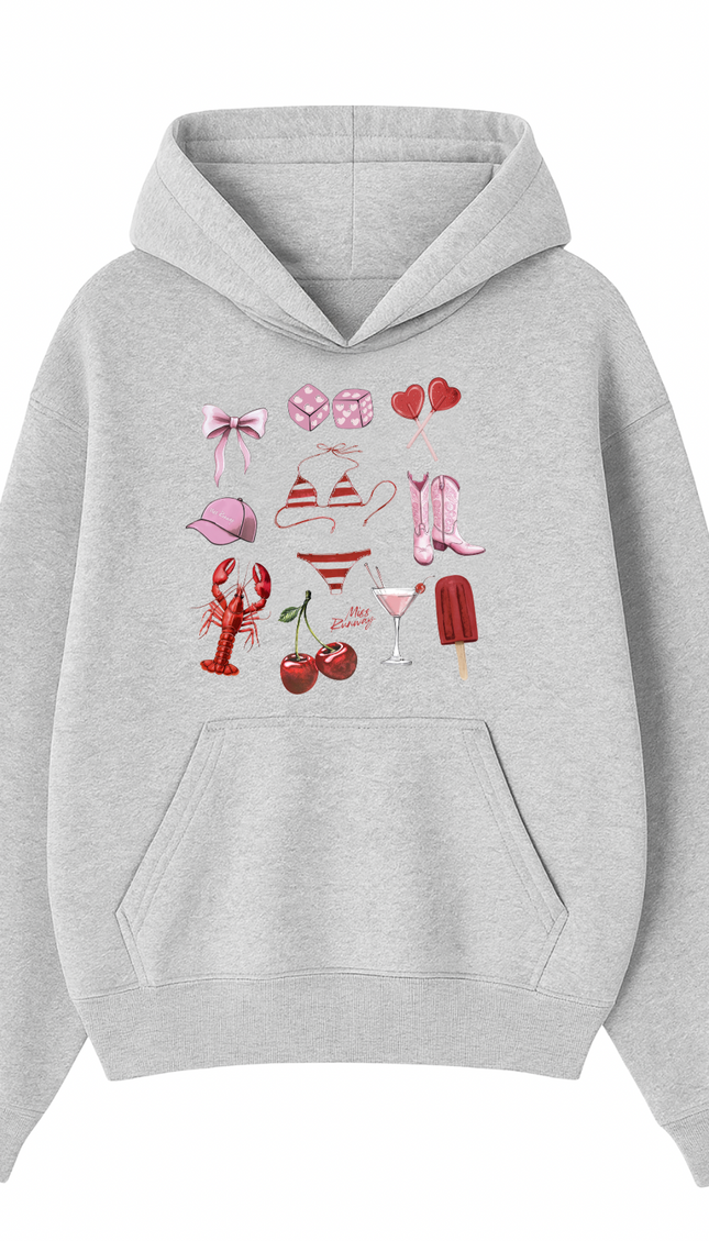 Beach Day Printed Hoodie – additional view