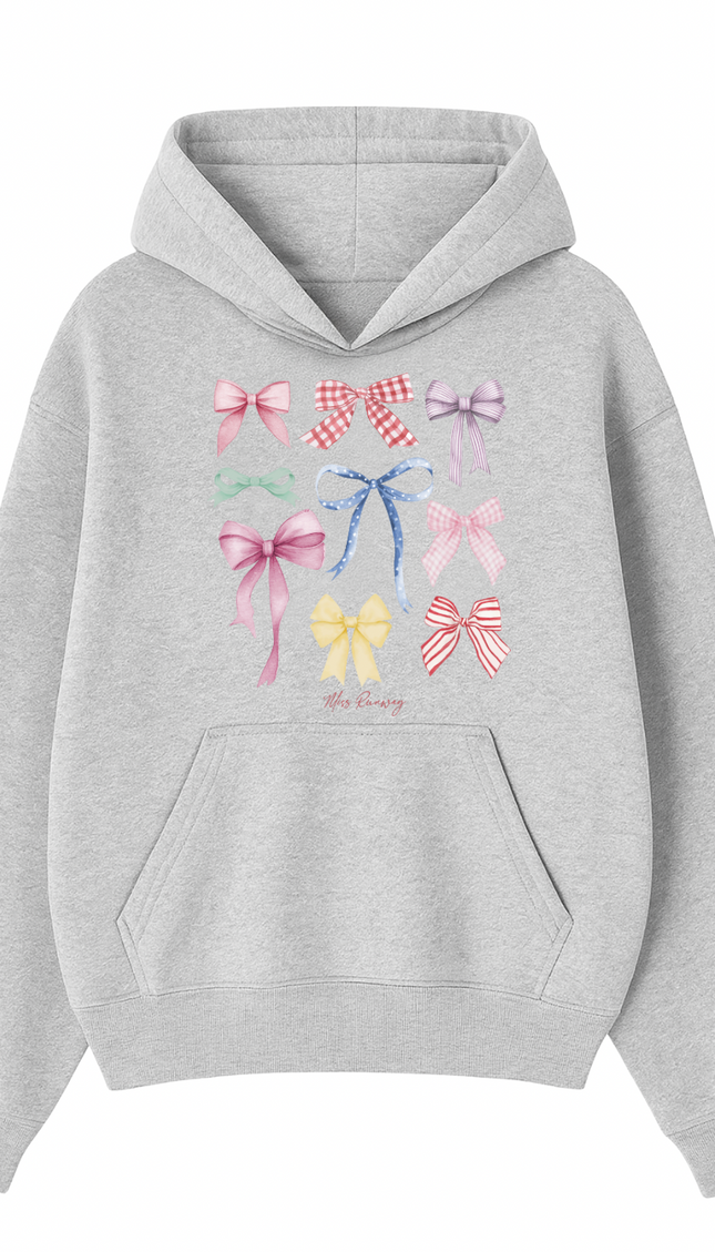 Ribbon Printed Hoodie by Miss Runway – image 2