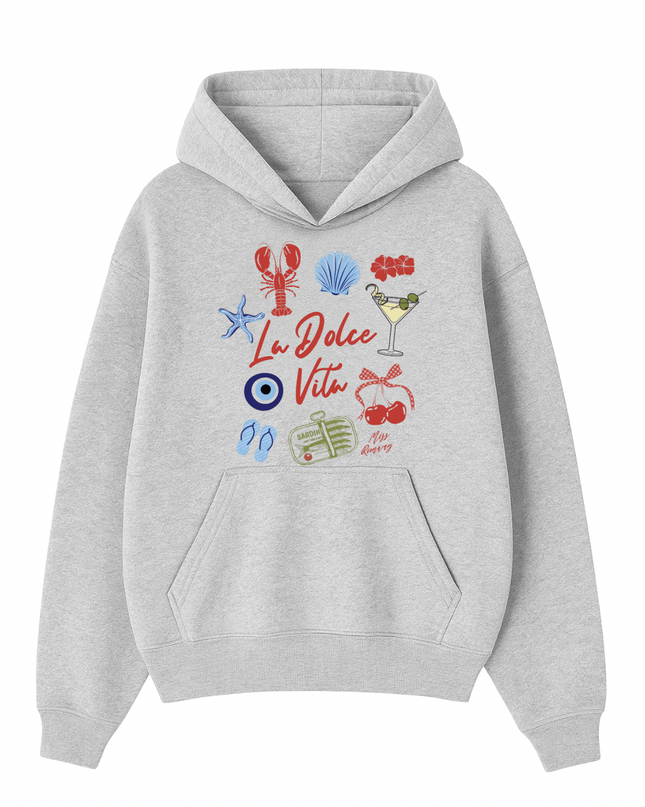 La Dolce Vita Printed Hoodie Kids