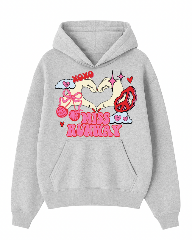 Miss Runway XOXO Cherry Sweet Printed Hoodie Kids