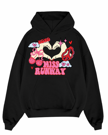 Miss Runway XOXO Cherry Sweet Hoodie