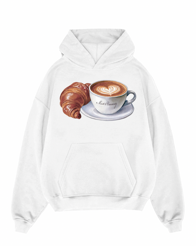 Coffee Club Printed Hoodie Kids