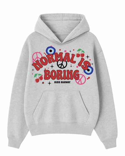 Normal Is Boring Hoodie Kids