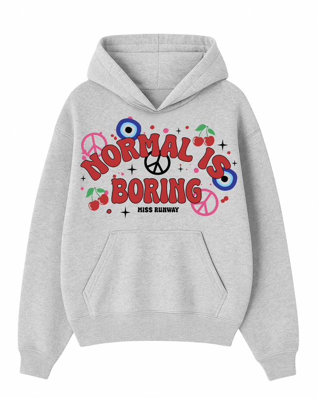 Normal Is Boring Hoodie Adults