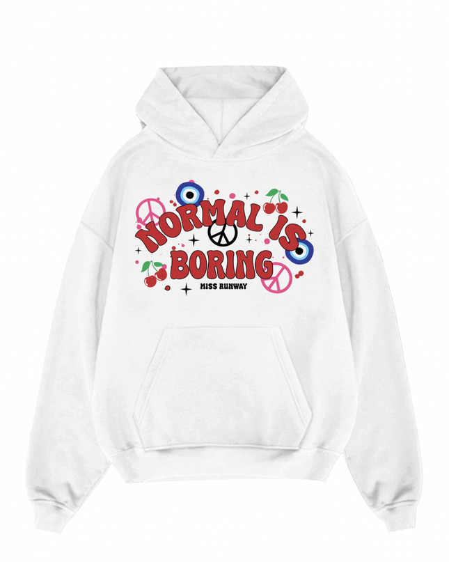 Normal Is Boring Hoodie Adults