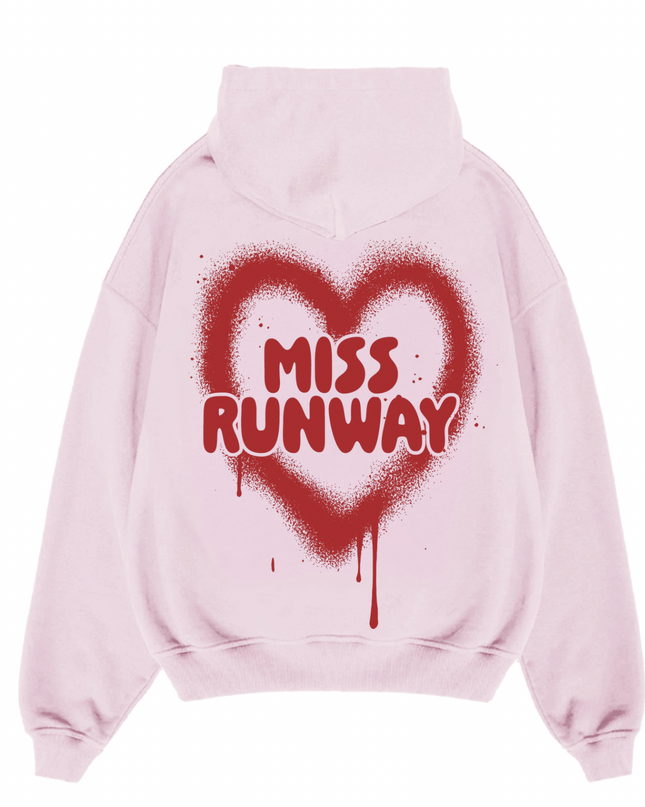Miss Runway Heart Hoodie Kids