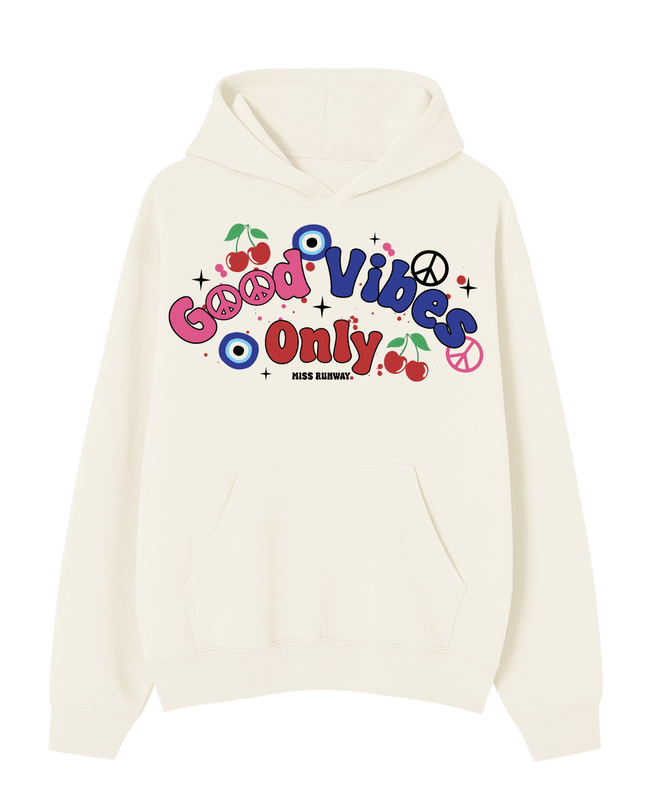 Good Vibes Only Hoodie Adults