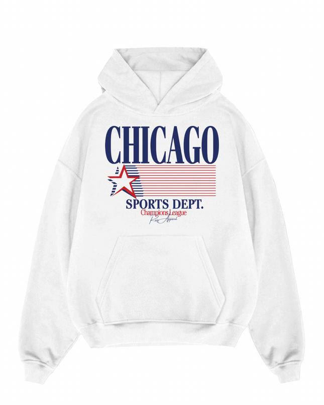 Chicago Sports Dept Printed Hoodie Kids