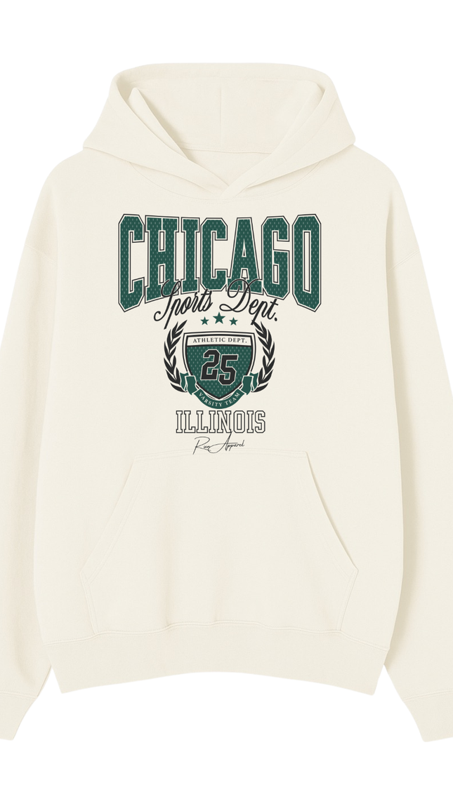 Chicago Sports Dept Crest Hoodie by Miss Runway – image 2