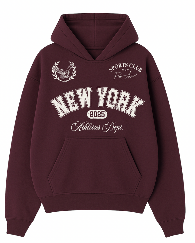 New York Athletics Dept Hoodie Adult
